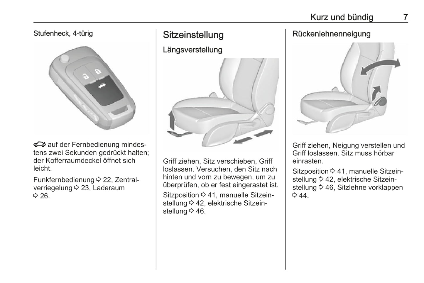 2018-2019 Opel Astra/Astra GTC Owner's Manual | German