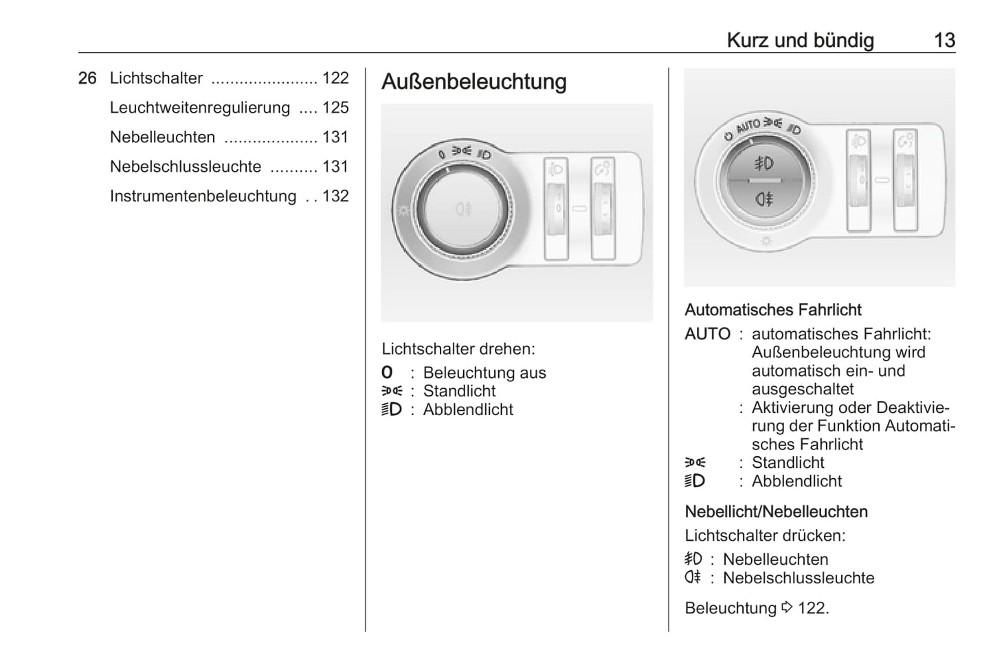 2018-2019 Opel Astra/Astra GTC Owner's Manual | German