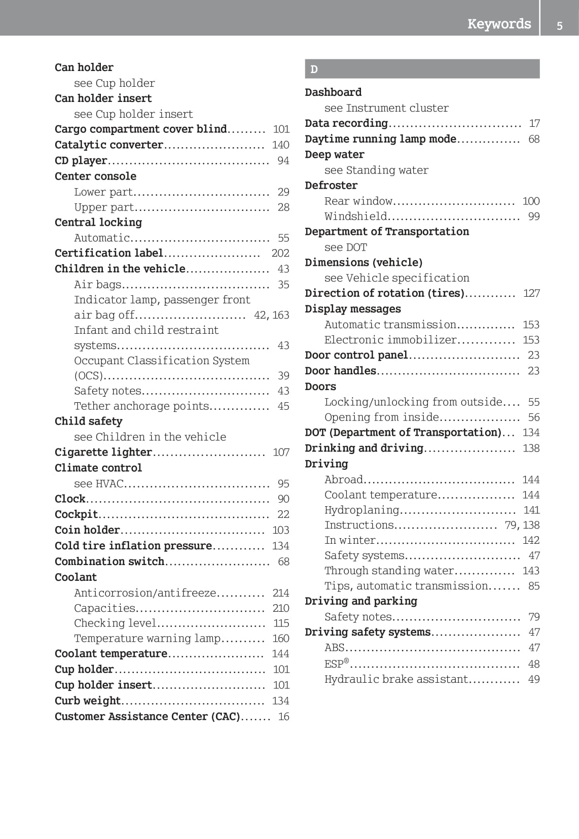 2007-2010 Smart Fortwo Owner's Manual | English