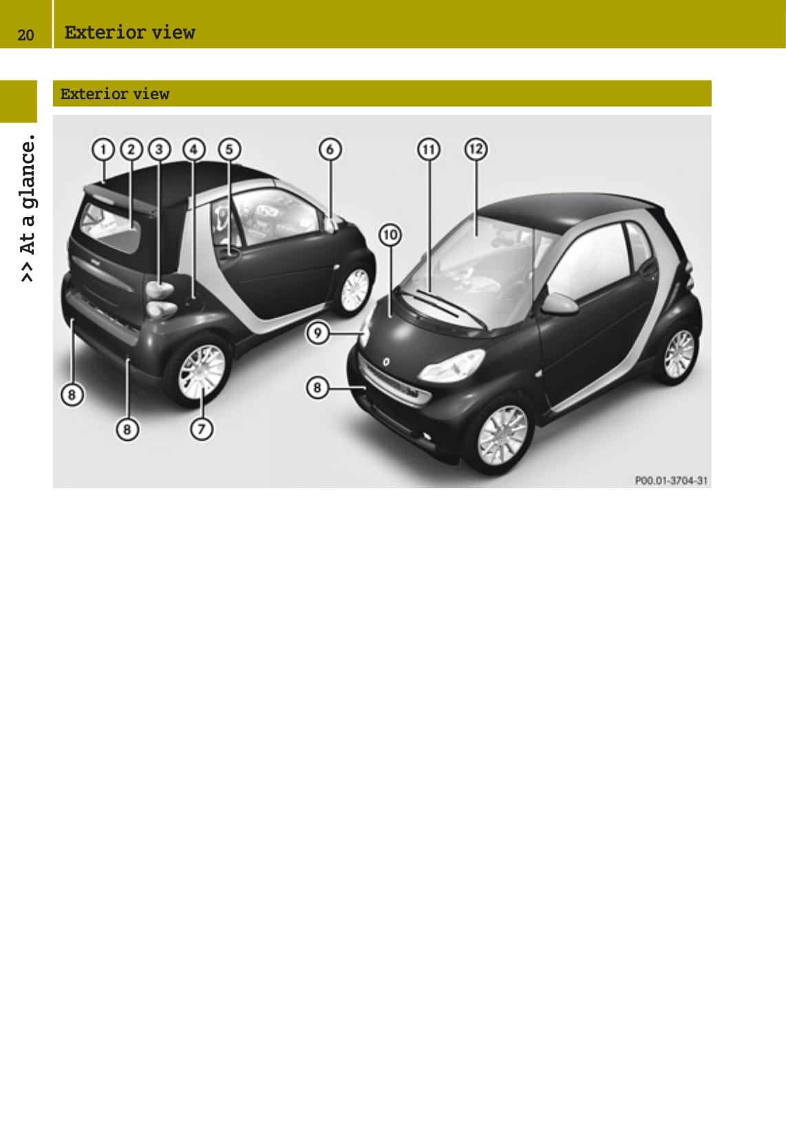 2007-2010 Smart Fortwo Owner's Manual | English