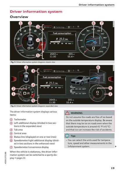 2016-2019 Audi R8 Manuel du propriétaire | Anglais