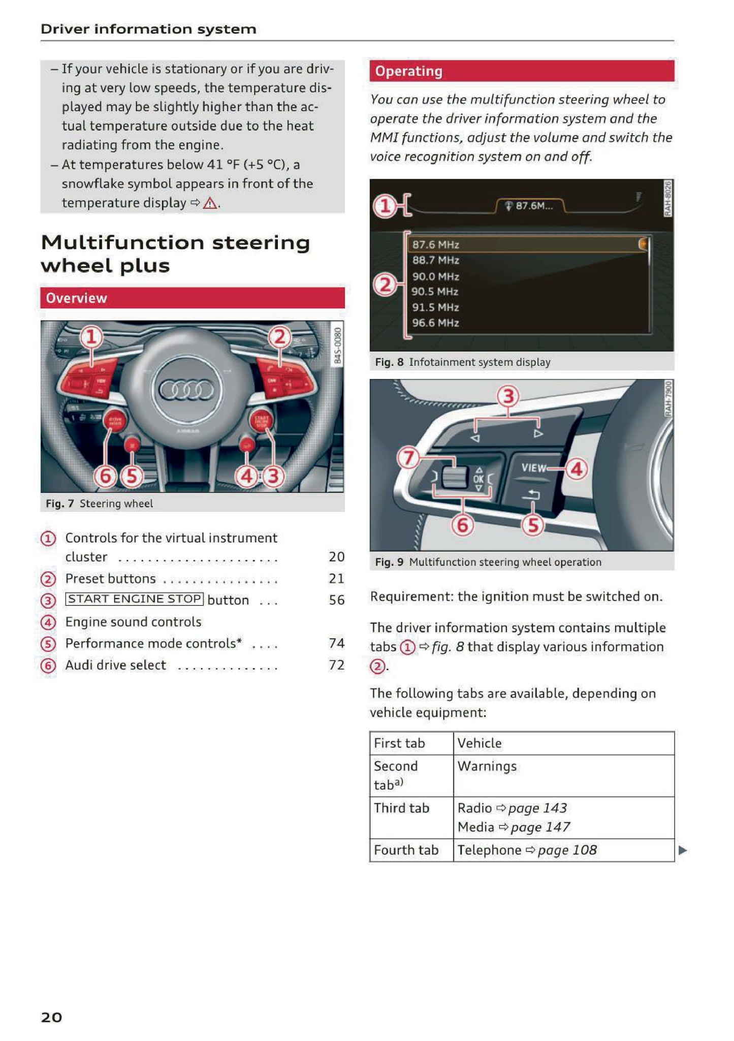 2016-2019 Audi R8 Manuel du propriétaire | Anglais