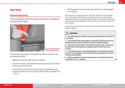 2009-2013 Seat Altea XL Manuel du propriétaire | Anglais