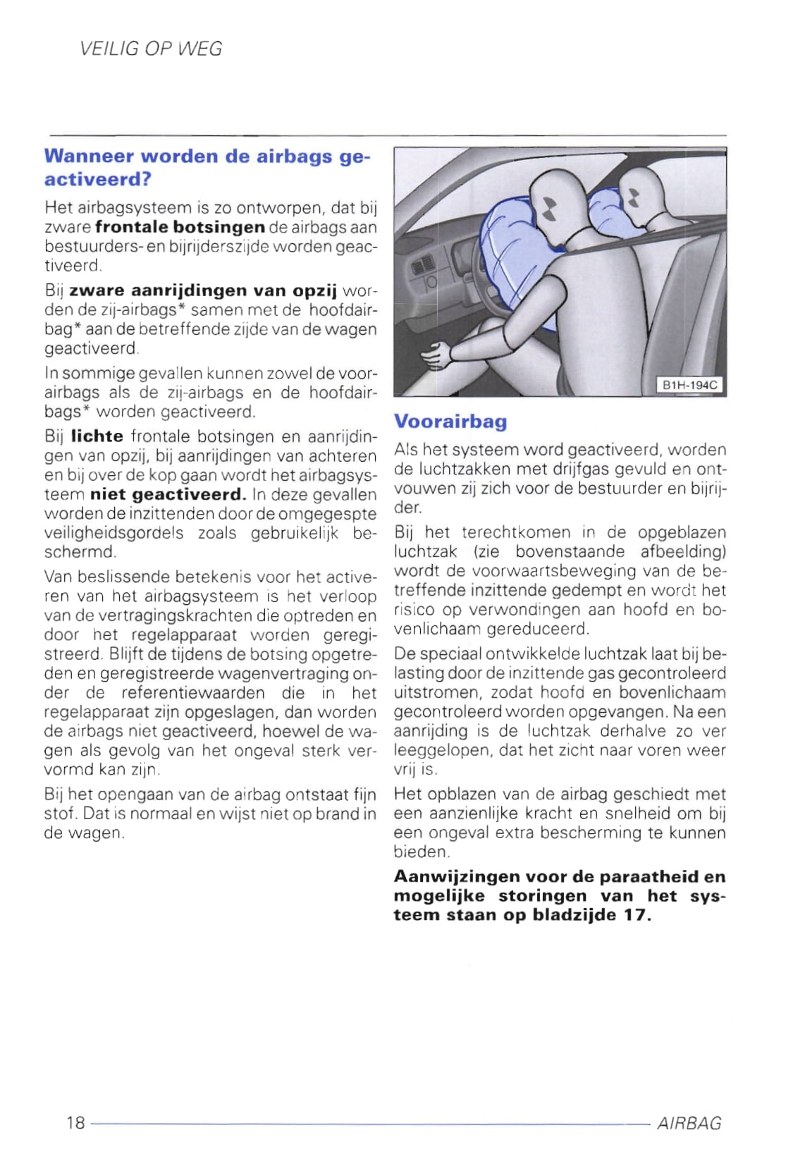 2001-2005 Volkswagen Polo Gebruikershandleiding | Nederlands