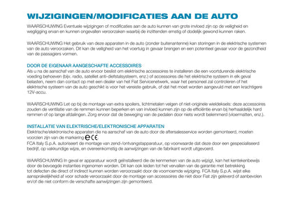 2021-2022 Fiat 500e Bedienungsanleitung | Niederländisch