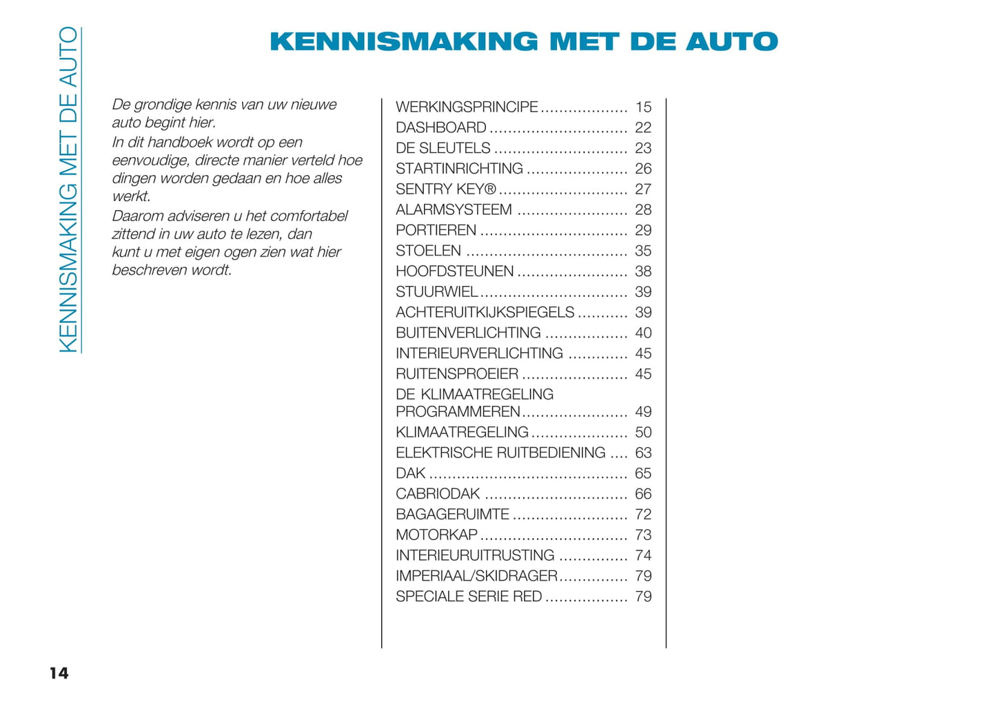 2021-2022 Fiat 500e Bedienungsanleitung | Niederländisch