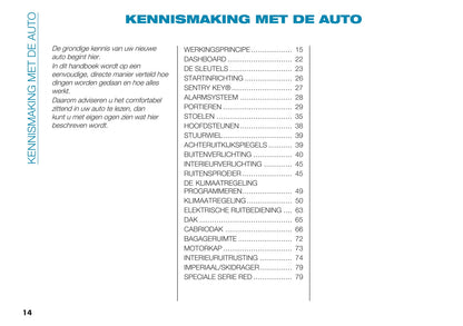 2021-2022 Fiat 500e Bedienungsanleitung | Niederländisch