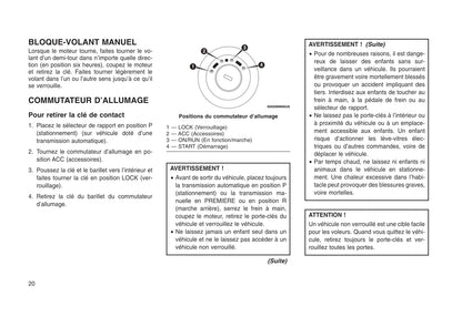 2016-2017 Jeep Wrangler Owner's Manual | French