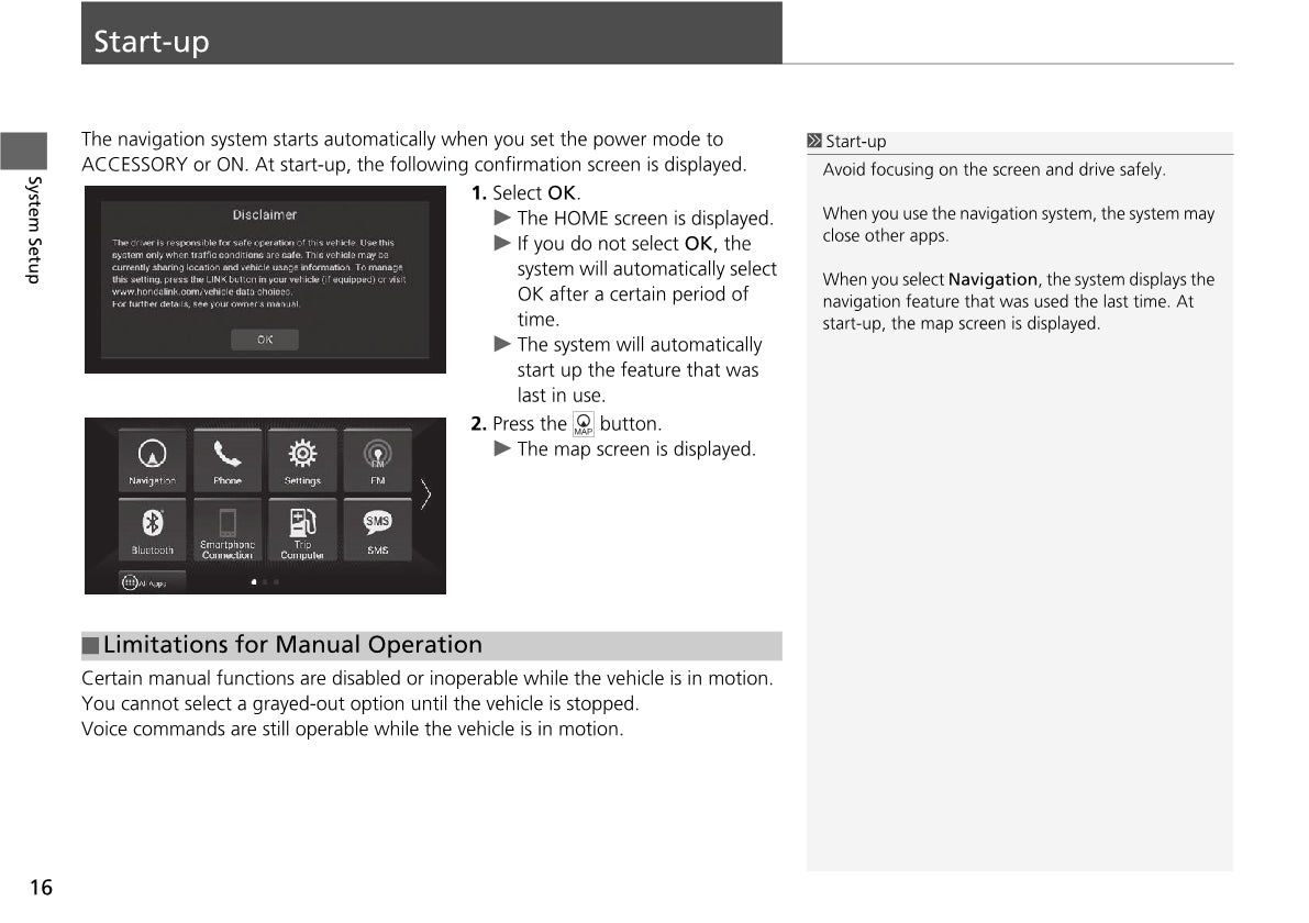 Honda Accord Navigation Owner's Manual 2021