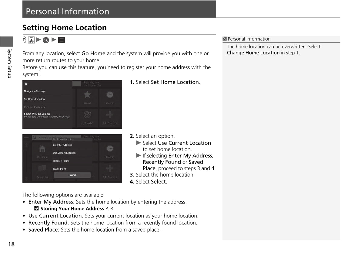 Honda Accord Navigation Owner's Manual 2021