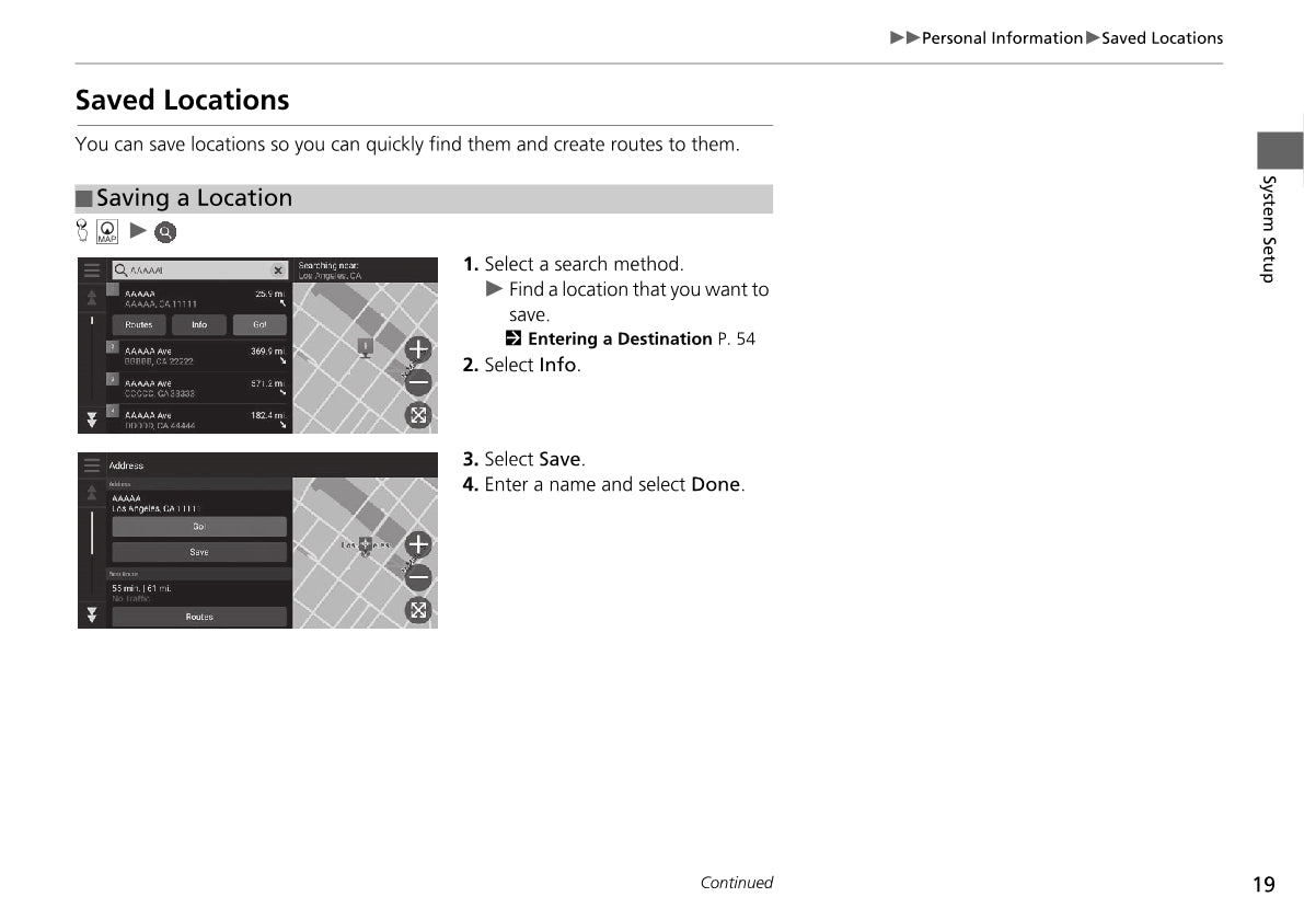 Honda Accord Navigation Owner's Manual 2021