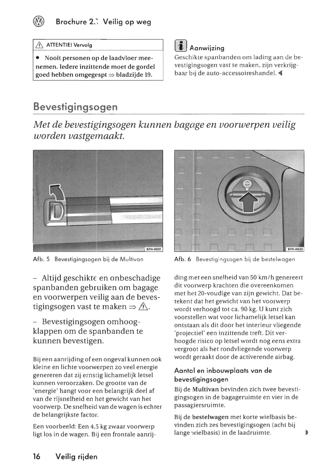 2003-2009 Volkswagen Multivan/Transporter Owner's Manual | Dutch