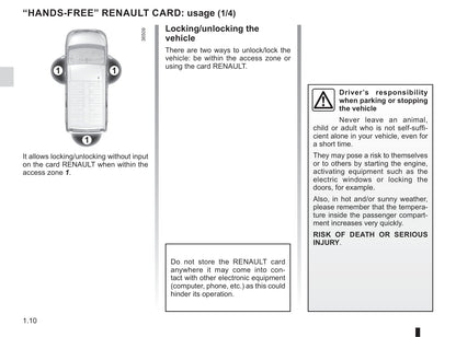 2019-2020 Renault Trafic Owner's Manual | English