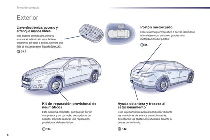 2013-2014 Peugeot 508 Gebruikershandleiding | Spaans