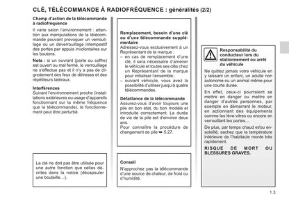 2021-2022 Renault Kangoo Owner's Manual | French