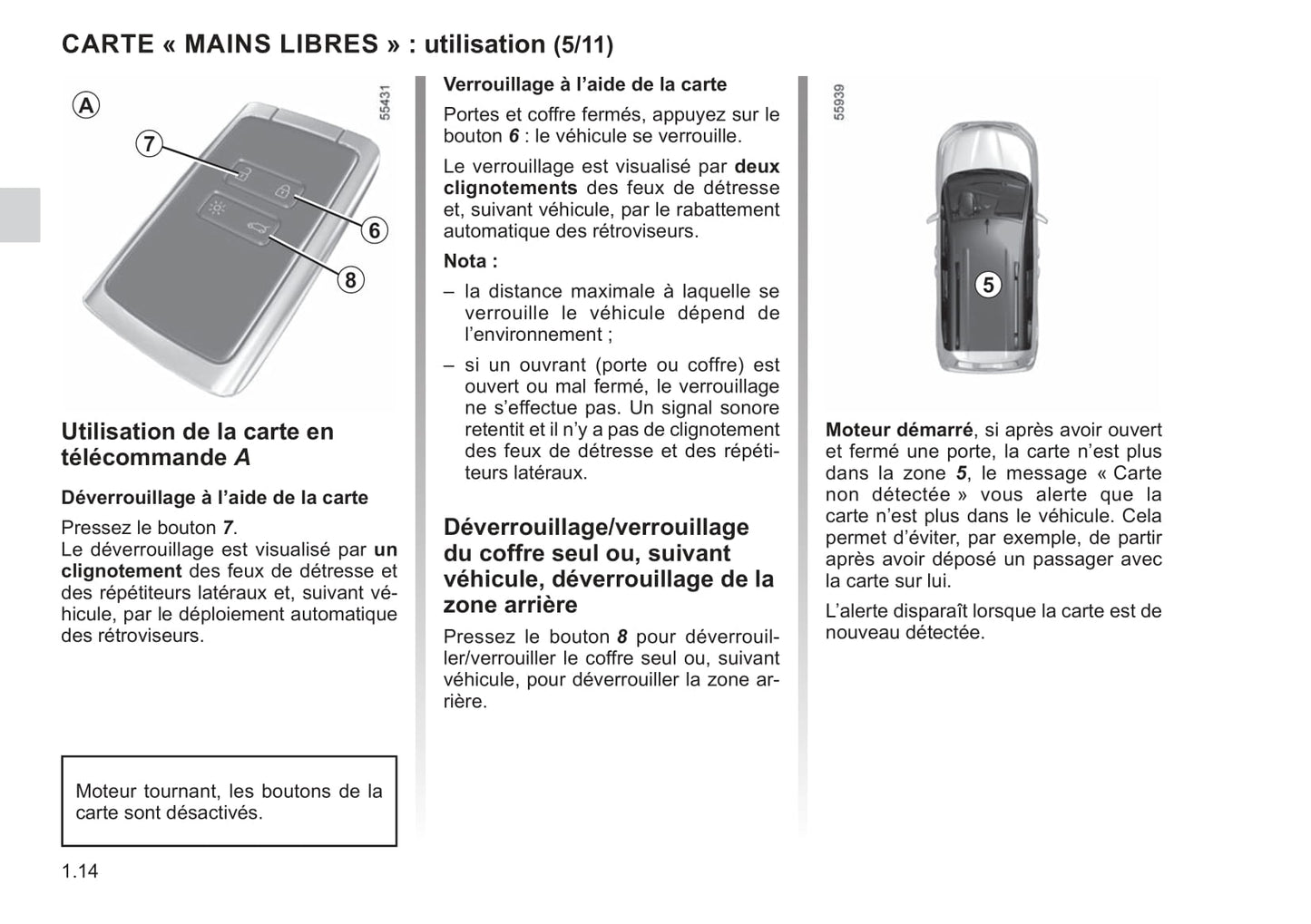 2021-2022 Renault Kangoo Owner's Manual | French