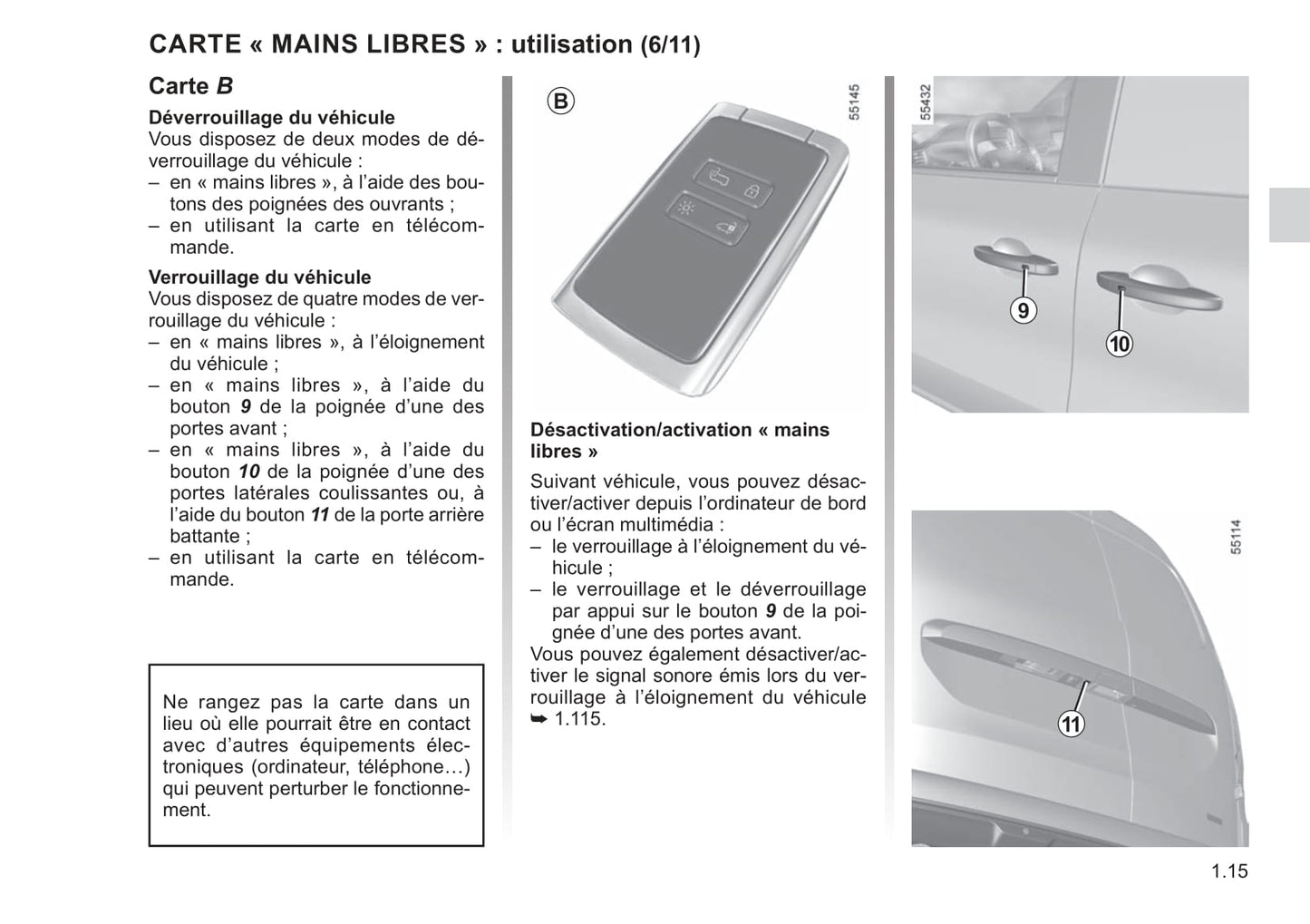 2021-2022 Renault Kangoo Owner's Manual | French