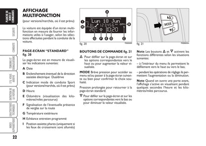 2009-2010 Fiat Bravo Gebruikershandleiding | Frans