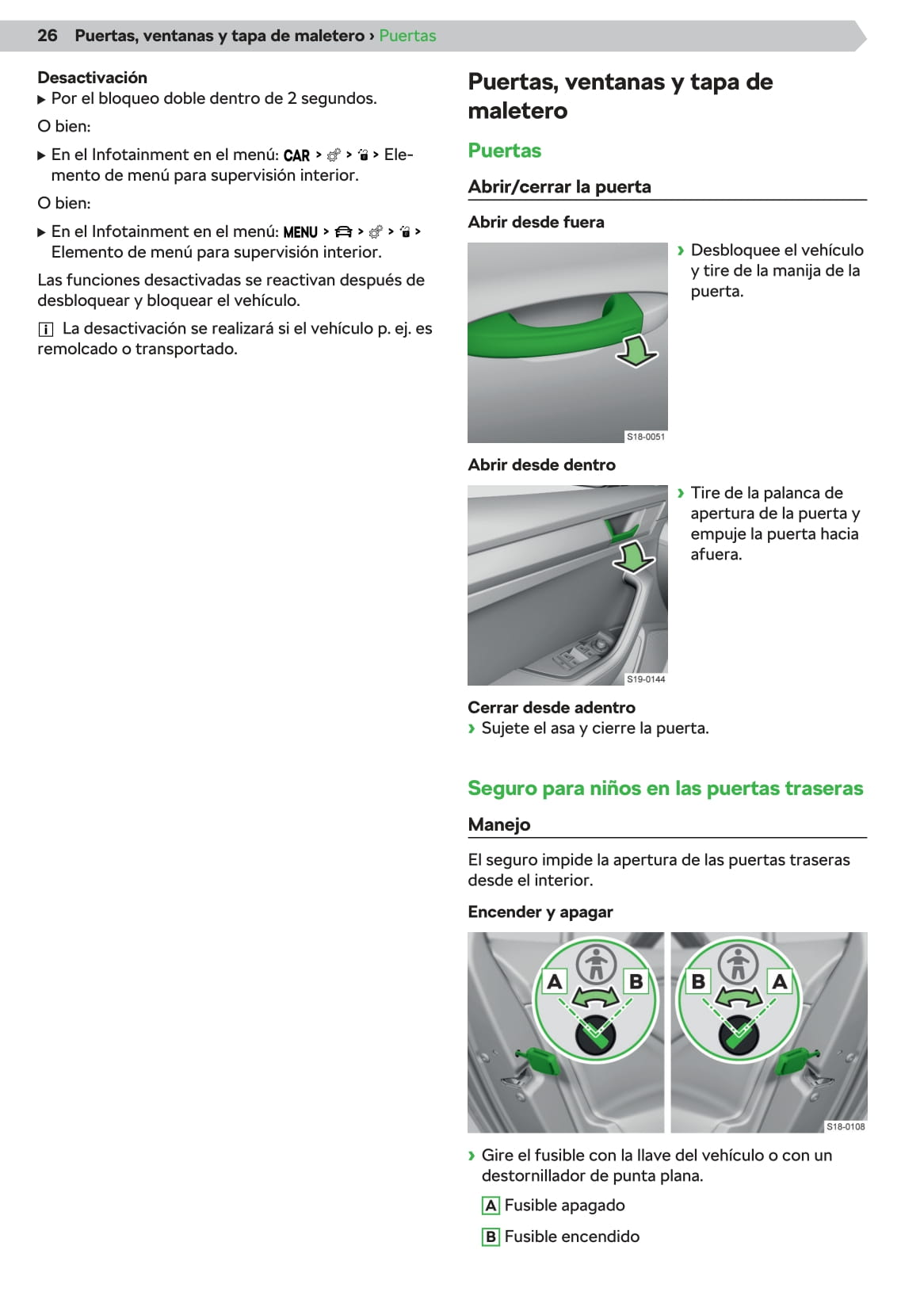 2019-2020 Skoda Superb iV Gebruikershandleiding | Spaans