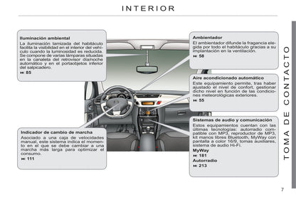 2011-2013 Citroën C3 Gebruikershandleiding | Spaans