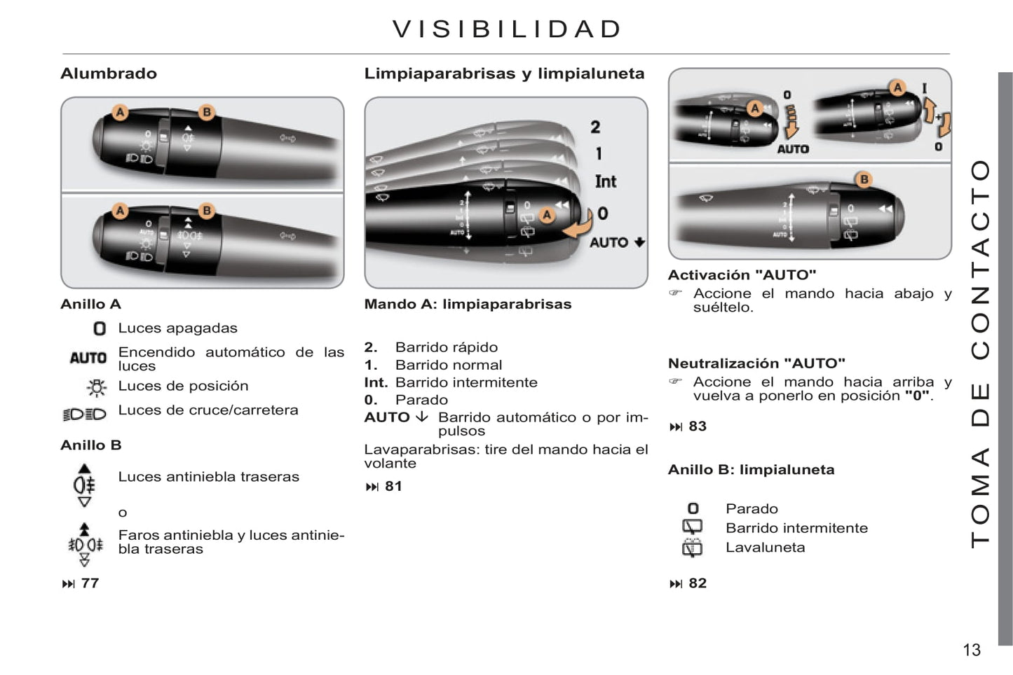 2011-2013 Citroën C3 Gebruikershandleiding | Spaans