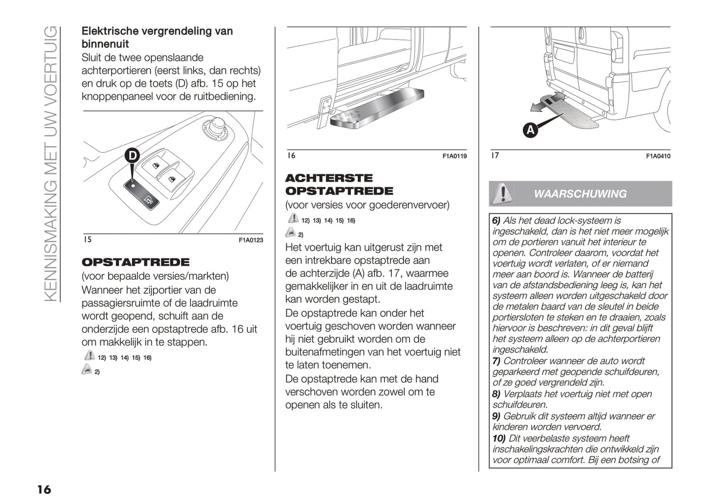 2019 Fiat Ducato Owner's Manual | Dutch