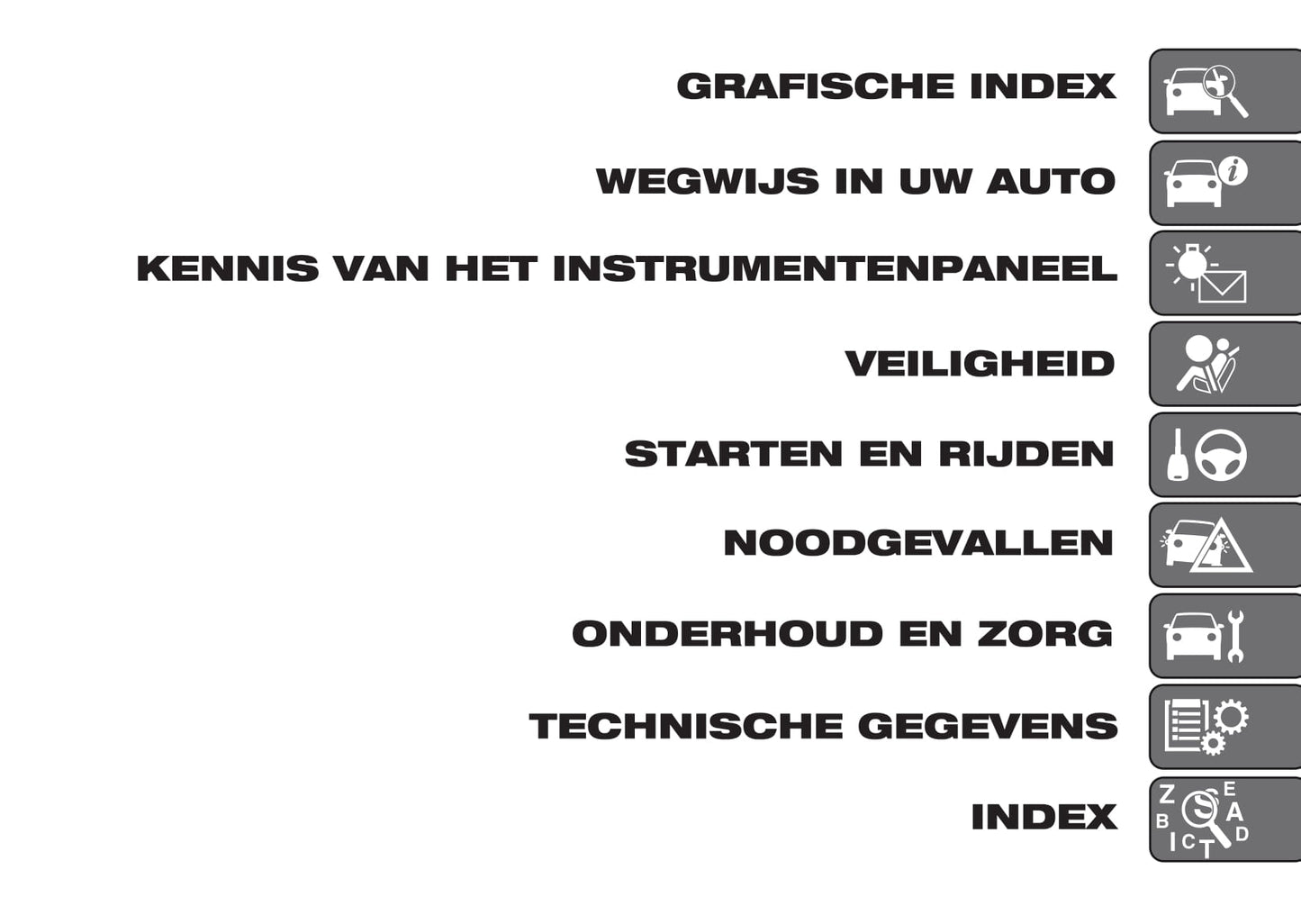 2015-2016 Fiat Doblò Gebruikershandleiding | Nederlands