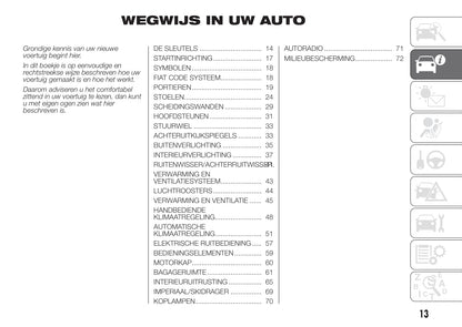 2015-2016 Fiat Doblò Gebruikershandleiding | Nederlands