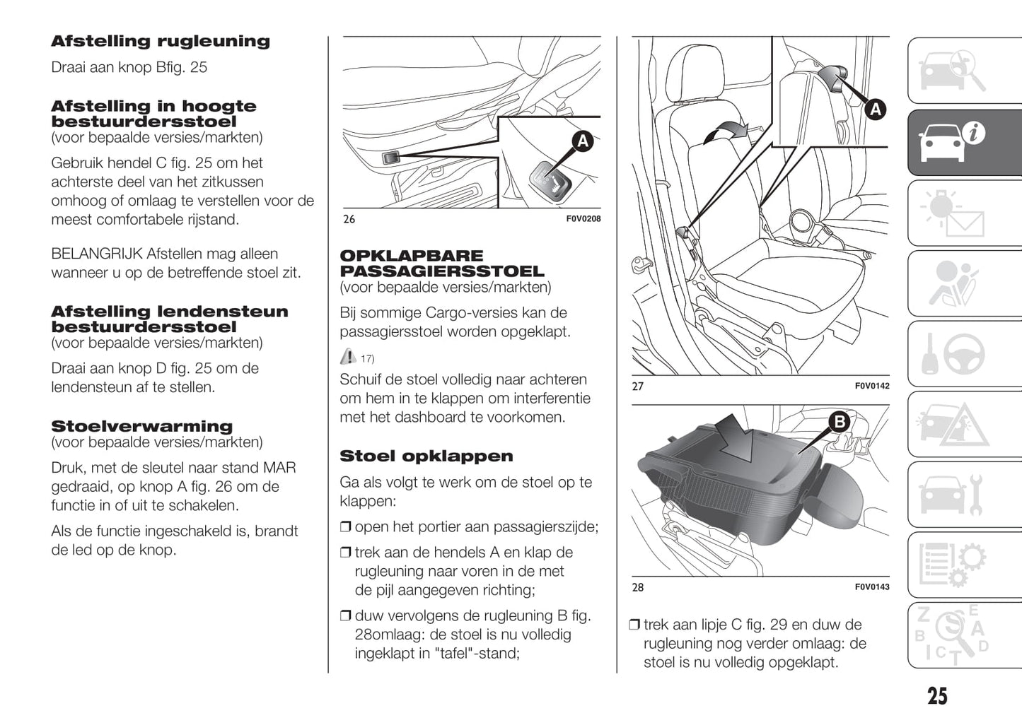 2015-2016 Fiat Doblò Gebruikershandleiding | Nederlands