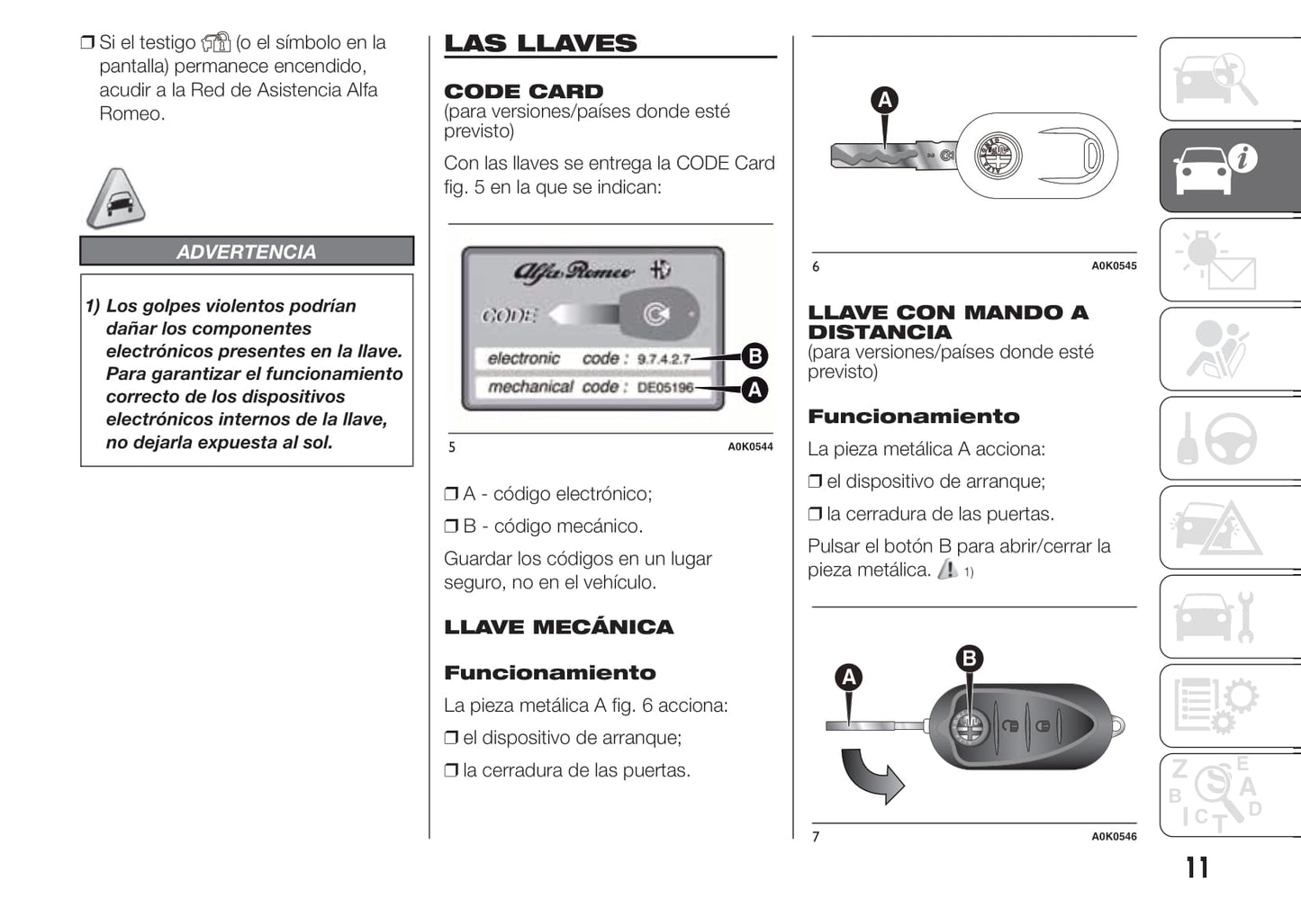 2010-2014 Alfa Romeo Giulietta Gebruikershandleiding | Spaans