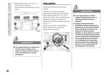 2010-2014 Alfa Romeo Giulietta Gebruikershandleiding | Spaans