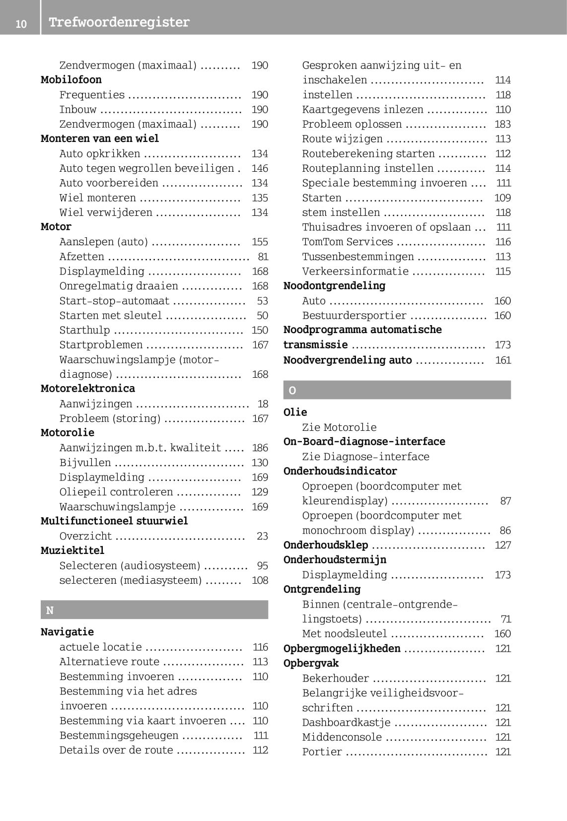 2014-2016 Smart Fortwo Owner's Manual | Dutch