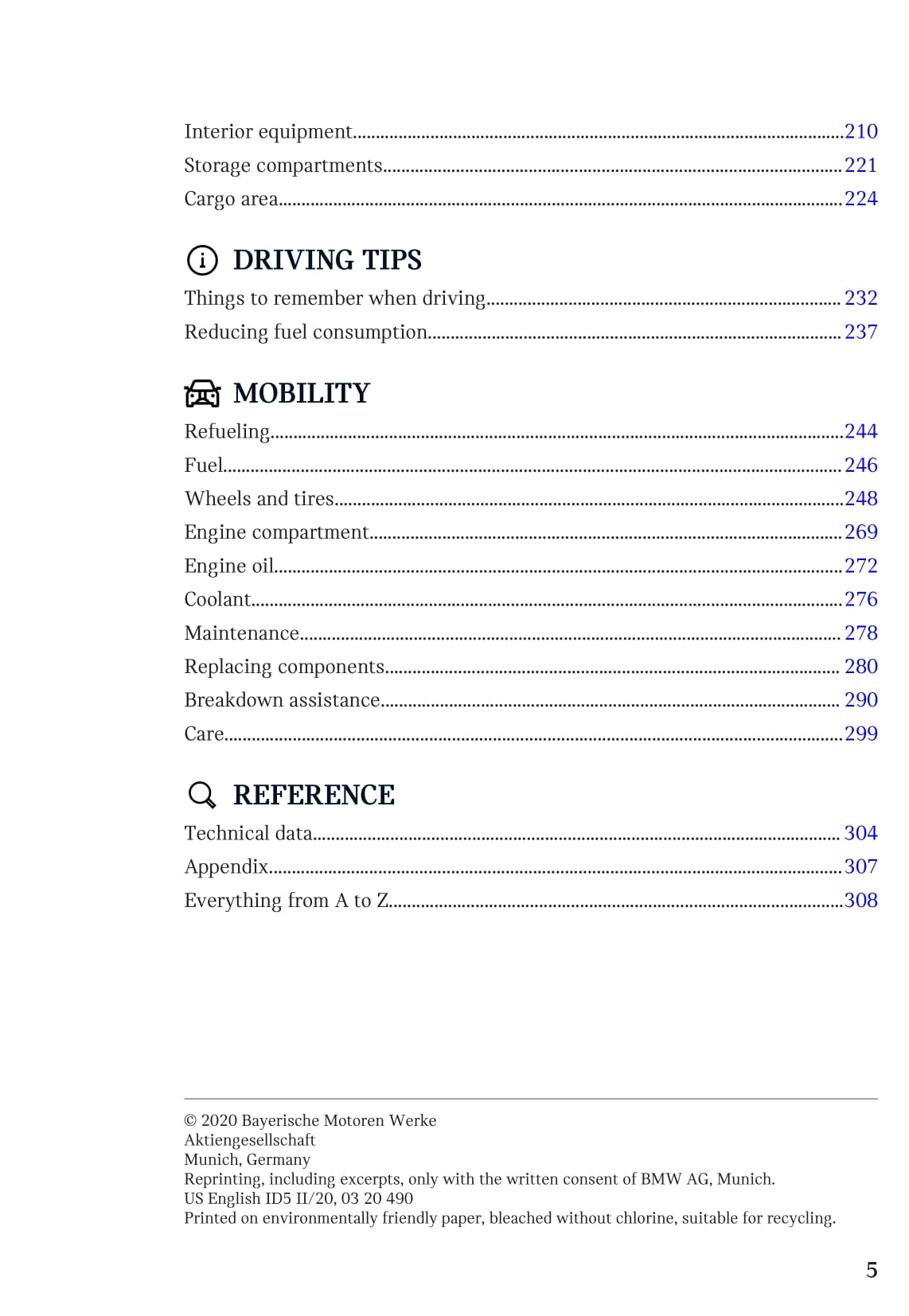 2017-2020 Mini Countryman Owner's Manual | English