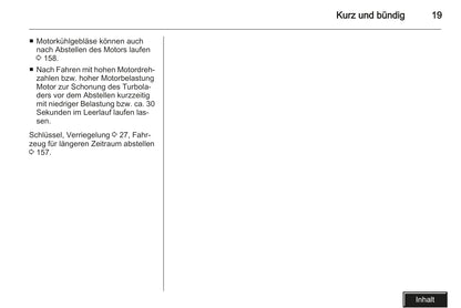 2008 Opel Zafira Owner's Manual | German