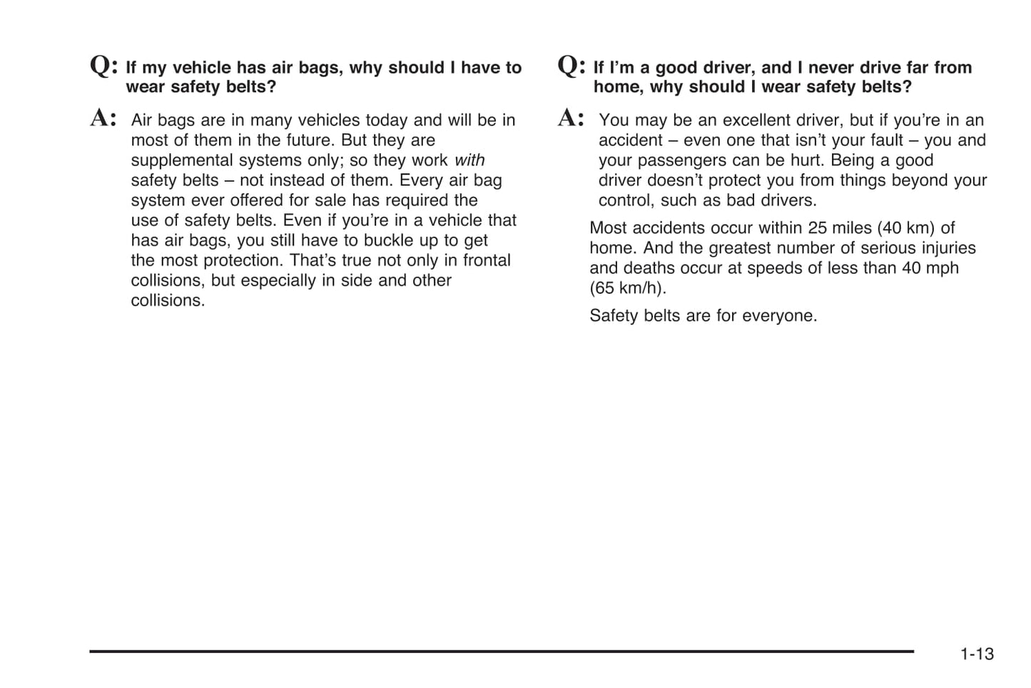 2004 Cadillac Escalade Owner's Manual | English