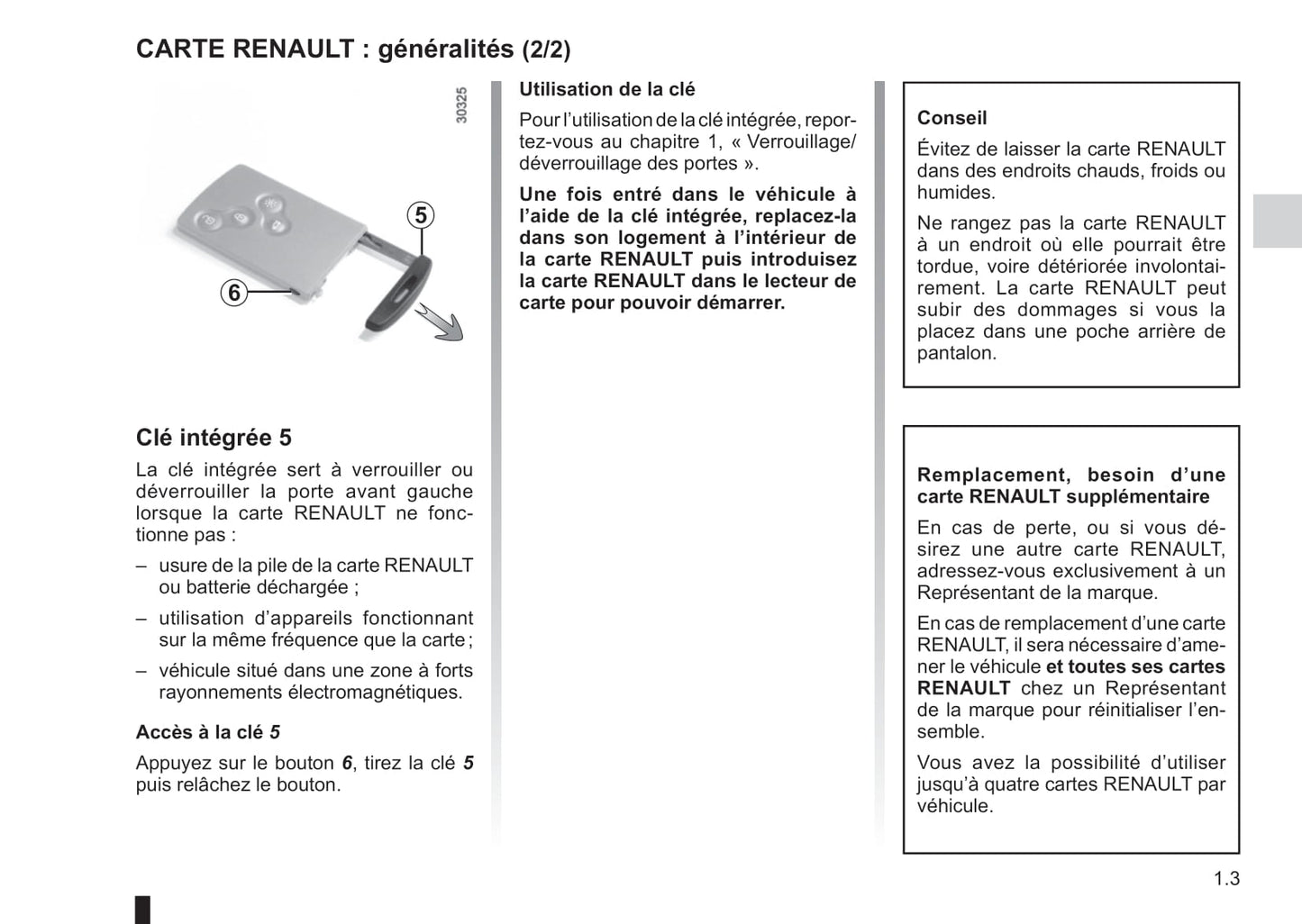 2014-2015 Renault Latitude Owner's Manual | French