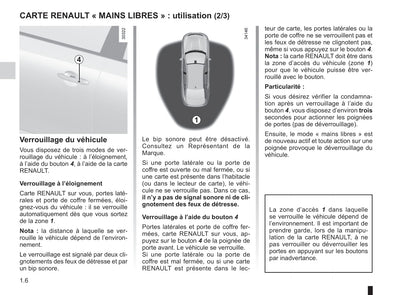 2014-2015 Renault Latitude Owner's Manual | French