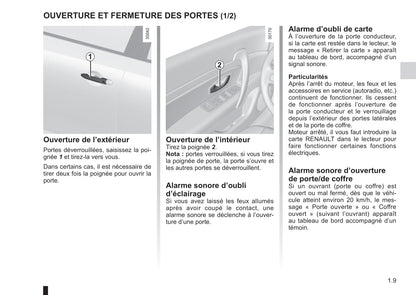 2014-2015 Renault Latitude Owner's Manual | French