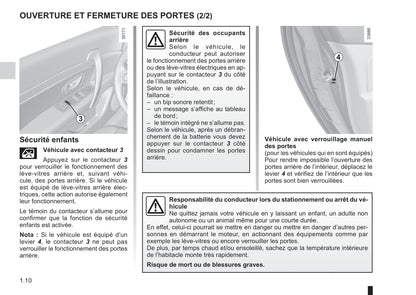 2014-2015 Renault Latitude Owner's Manual | French