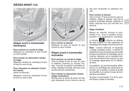 2014-2015 Renault Latitude Owner's Manual | French