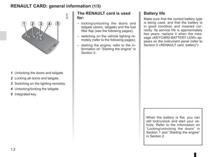 2017-2019 Renault Captur Owner's Manual | English