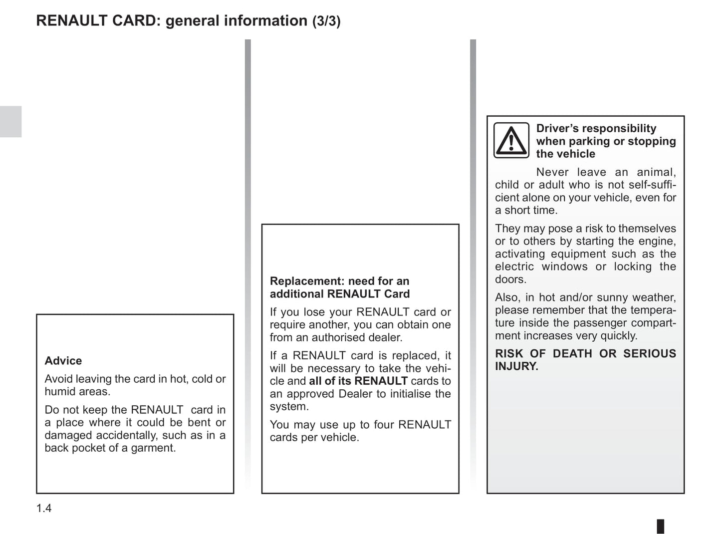 2017-2019 Renault Captur Owner's Manual | English