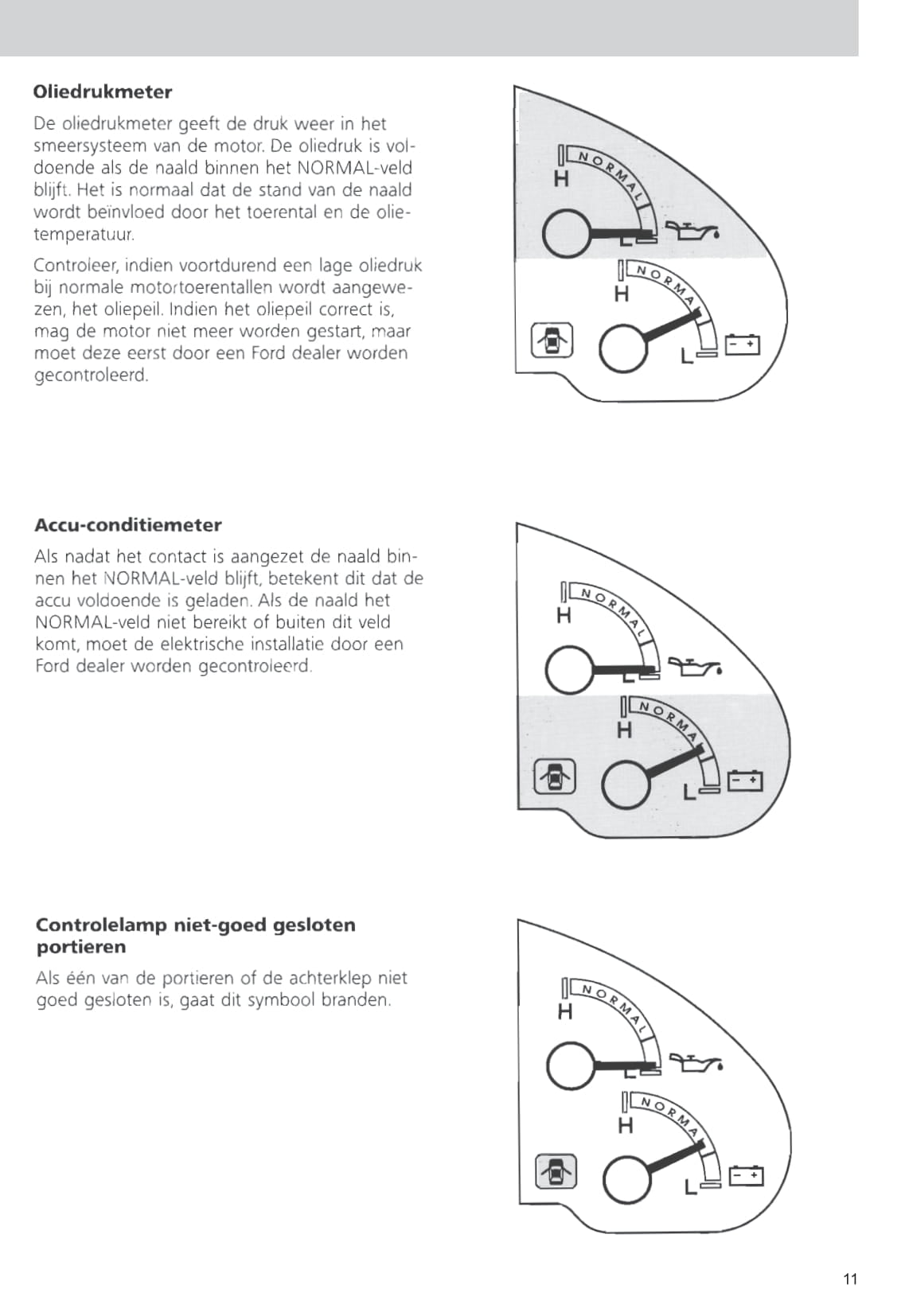 1993-1997 Ford Probe Gebruikershandleiding | Nederlands