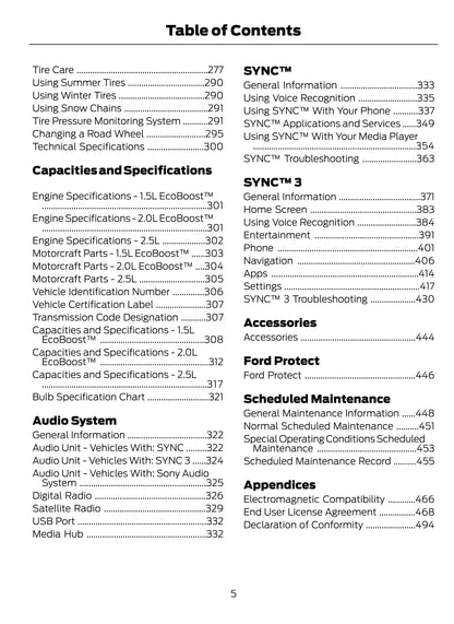 2019 Ford Escape Gebruikershandleiding | Engels