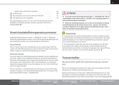 2001-2004 Audi A4 Owner's Manual | Dutch