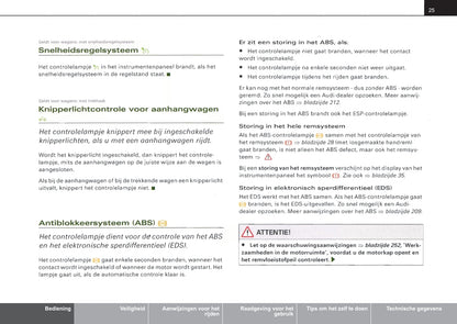 2001-2004 Audi A4 Owner's Manual | Dutch