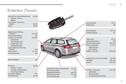 2016-2017 Citroën C5 Gebruikershandleiding | Nederlands