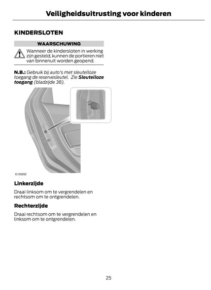 2014-2015 Ford EcoSport Gebruikershandleiding | Nederlands