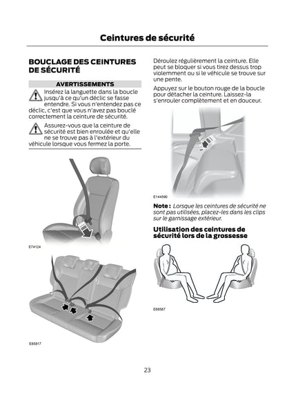 2012-2014 Ford B-Max Gebruikershandleiding | Frans