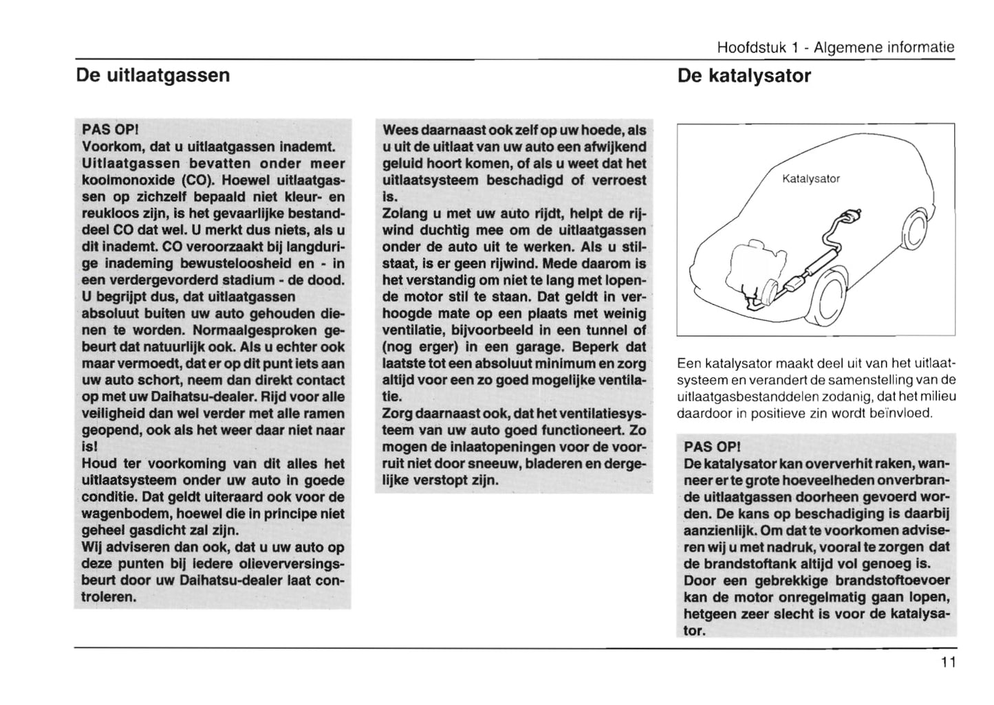 1999-2002 Daihatsu Gran Move Gebruikershandleiding | Nederlands